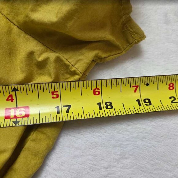 Anthropologie Yellow and White Embroidered Somerset Maxi Dress with pockets - Picture 8 of 11